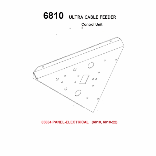 Greenlee 05684 Panel-Electrical (6810 6810-22) 50056840/783310056843