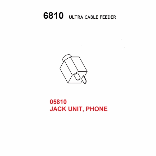 GREENLEE 05810 JACK UNIT PHONE 50058100/783310058106