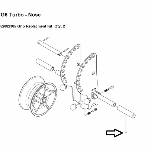 Greenlee 07775  Grip Replacement Kit (G6)  783310077756/52082305