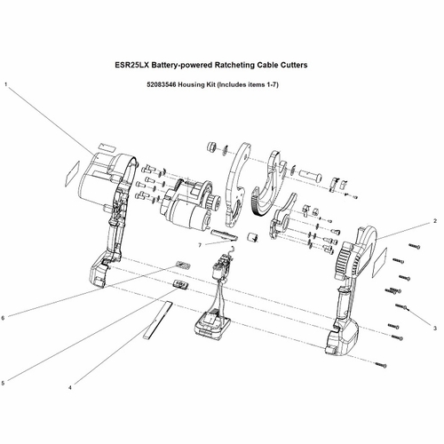 GREENLEE 08013 HOUSING KIT 783310080138/52083546