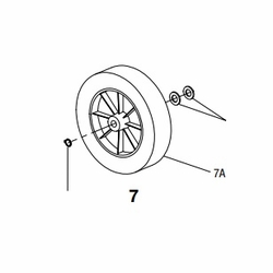 GREENLEE 08028G WHEEL REPLACEMENT KIT (855GX,854DX) 52083669 / 783310080282