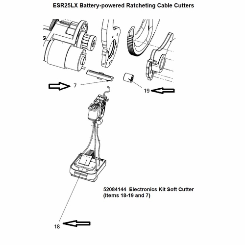 Greenlee 08216  Electronics Kit (Esr1000)  783310082163/52084144