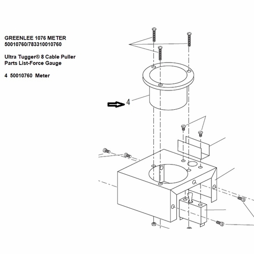 Greenlee 1076 Meter 50010760/783310010760