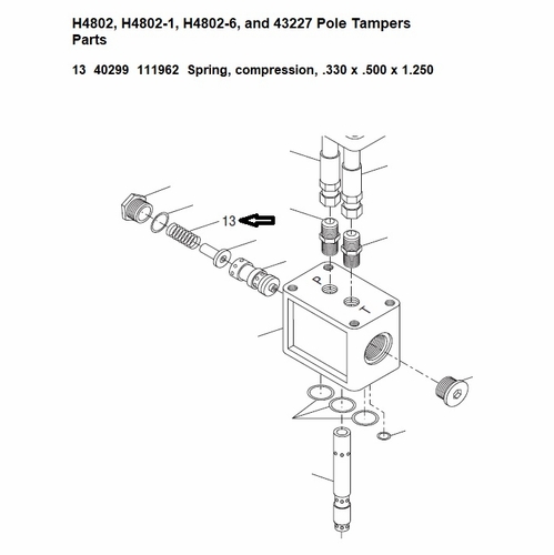 Greenlee  111962 Spring,Comp,.330X.500X1.25 50402991 / 783310402992