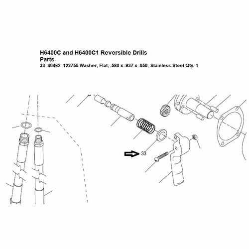 Greenlee  122755 Washer-Flat .580X.937X.050 Ss(H6400) 50404622 / 783310404620
