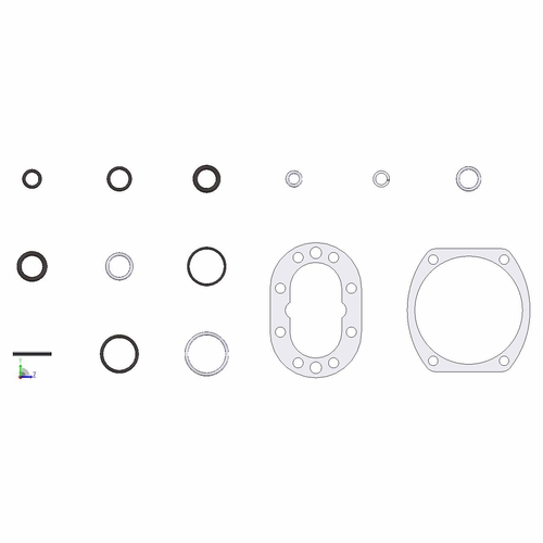 GREENLEE 139000 PACKING KIT-GRINDERS & H.I.D. H2 / 50411154 / 783310411154