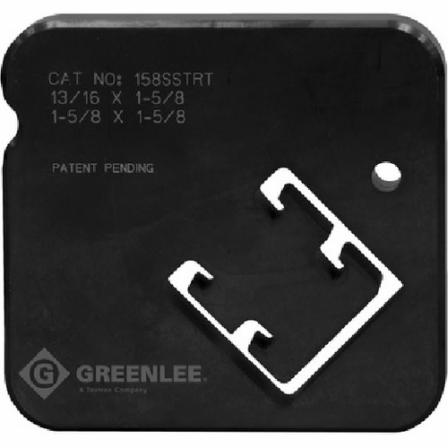 GREENLEE 158SSTRT DIES, SINGLE STRUT (PKGD) 783310082255/52084195