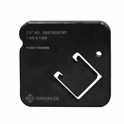 Greenlee  158Strdstrt Dies, 1-5/8 Single Strut Pkgd 52086023 / 783310088424