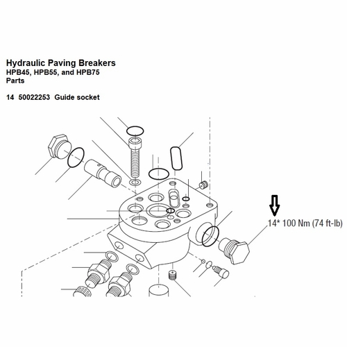 GREENLEE 1820266 SPROCKET, GUIDE 50022253 / 783310022251
