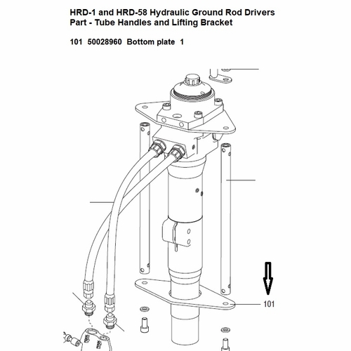 Greenlee 1820278  Plate, Bottom 50028960 783310028963