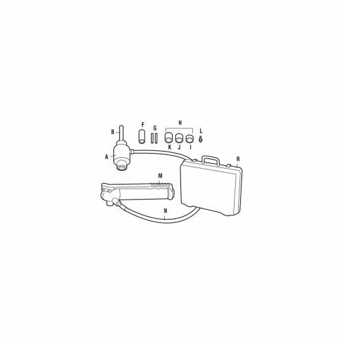 Greenlee 1926Aa Spacer (.767X1.37X1.50 Bk) (7646) 51069040/783310069041