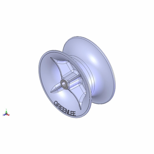 Greenlee 29616 Sheave Unit-12.00 W/Bush (6012) 50296167/783310296164