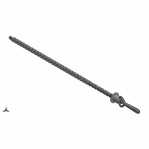 Greenlee 30142 Vise Chain Unit 50273183/ 783310273189 Repaired