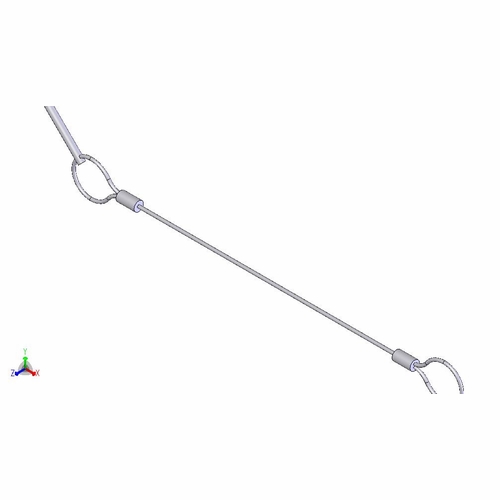 Greenlee 31352 Pin-Latch .140X1.43 W/Cable 50313525/783310313526