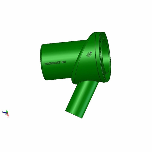 Greenlee 32096 Handle Section (691) 50320963/783310320968