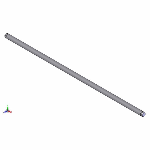 Greenlee 38166 Axle Long .750X28.50 (855) 50381660/783310381662