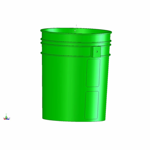 GREENLEE 39048 CANISTER (5 GAL PLASTIC) 50390481/783310390480