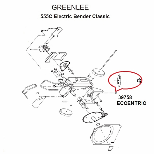GREENLEE 39758 ECCENTRIC (555-M8) 50397583/783310397588
