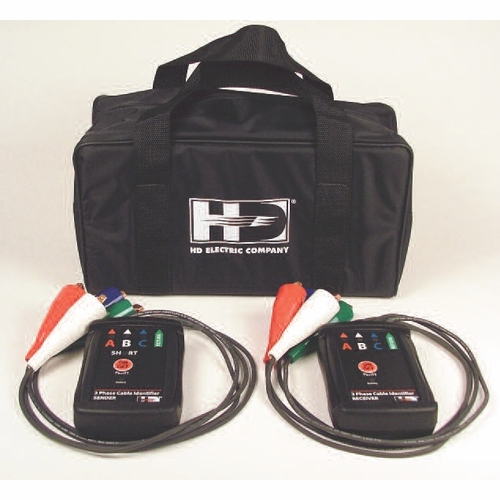 GREENLEE 3ID-100 3 PHASE CABLE ID W/SENDER & RECEIVER 783310056218/52074249