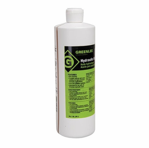 GREENLEE 4017GB OIL-HYDRAULIC 1QT (IN QT. CONTAINER) 90508068/783310508069   ***must order 4***