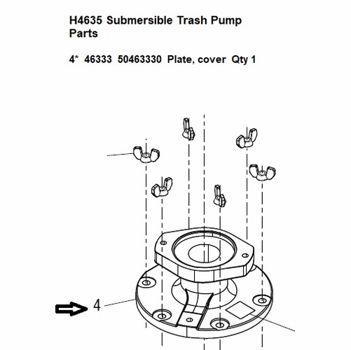 GREENLEE  46333 PLATE, COVER 50463330 / 783310463337