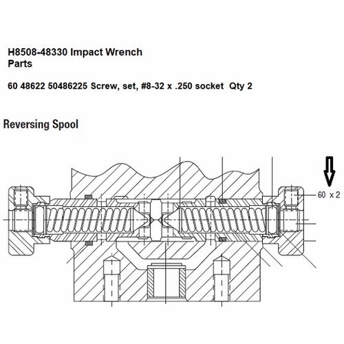 GREENLEE 48622 SCREW,SET 8-32X.250 SKT BRASS 50486225 / 783310486220