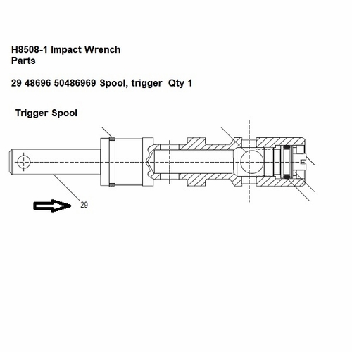 Greenlee  48696 Spool (H8508) 50486969 / 783310486961