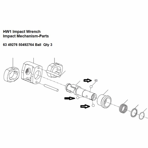 Greenlee  49276 Ball 50492764 / 783310492764
