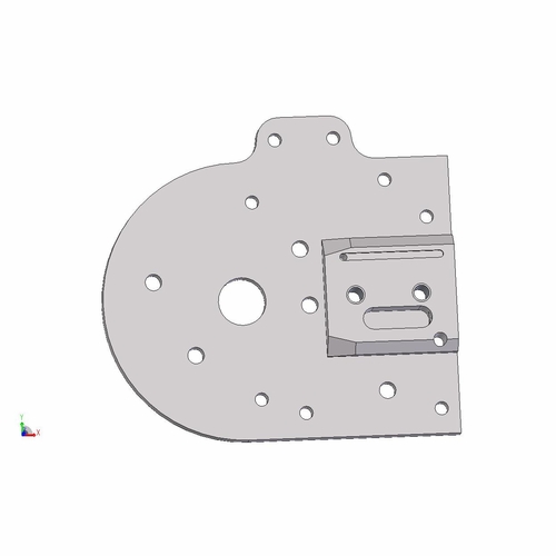 Greenlee 49783 Plate, Mount H2 / 50497839 / 783310497837