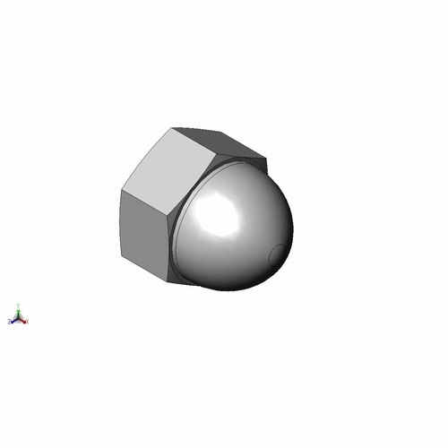 Greenlee 52746 Nut Acorn-Light (3/8-16) 90527461/783310527466