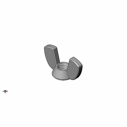 GREENLEE 52998 NUT-WING 5/16-18 LIGHT ZINC PL 90529987/783310529989