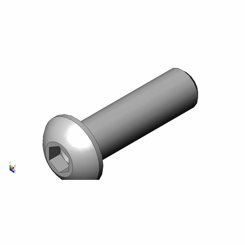 Greenlee 54105 Screw-Cap 1/4-20X.875 Btn Hd H2 / 90541057 / 783310541059