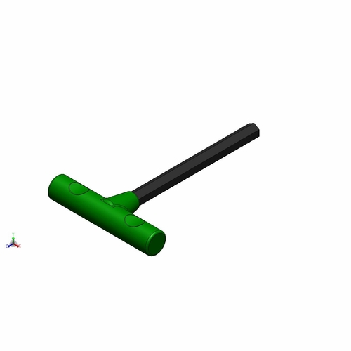 Greenlee 54880 Wrench-5/16 Inch T Handle Allen 90548809/783310548805