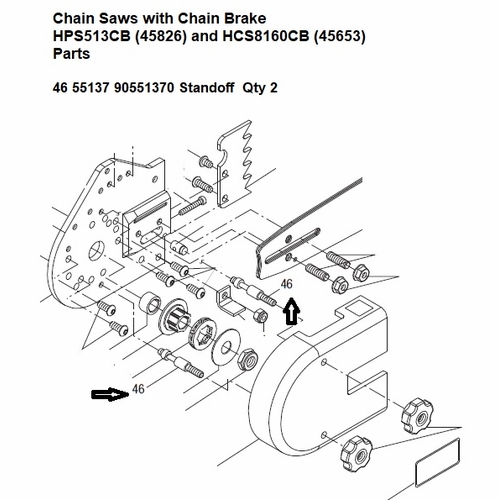 Greenlee  55137 Standoff 90551370 / 783310551379