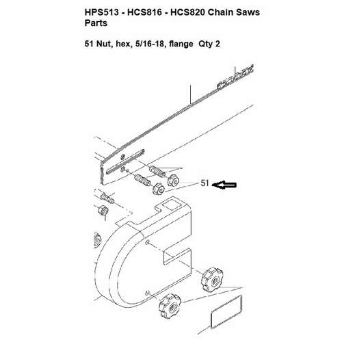 Greenlee 55138G Nut-Flange 5/16-18 Zp 90551389 / 783310551386