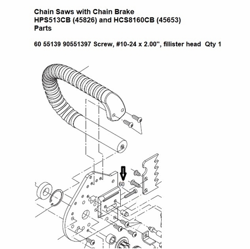 Greenlee  55139 Screw-Mach 10-24X2 Fil Hd Zp 90551397 / 783310551393