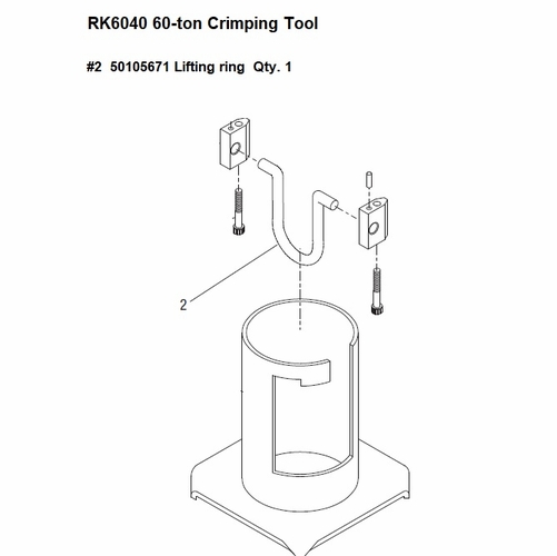 Greenlee 56267  Hook 783310562672/50105671