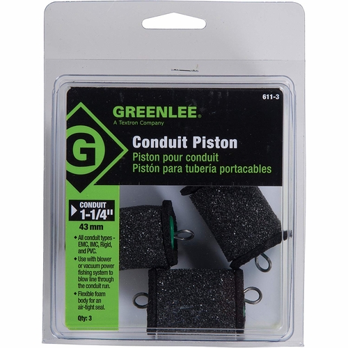 Greenlee 611-3 Piston Conduit 1.25 50082663/783310082668