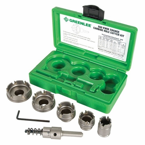 Greenlee 660 Cutter Kit Hole-Carbide 50057669/783310057666