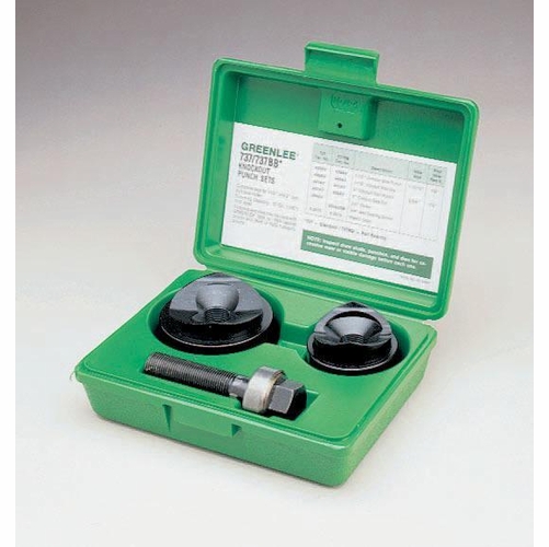 GREENLEE 7237BB PUNCH AND DIE SET 1-1/2 TO 2 IN 50320149/783310320142
