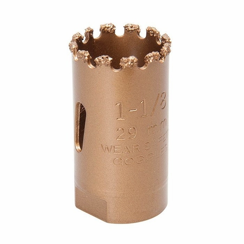 GREENLEE 725-1-1/8 HOLESAW-1-1/8 INCH PKGD.CARBIDE GRIT 50100734/783310100737
