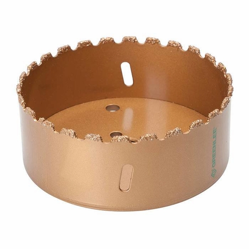 GREENLEE 725-4-1/2 HOLESAW 4-1/2 INCH CARBIDE GRIT-PKGD 50018795/783310018797