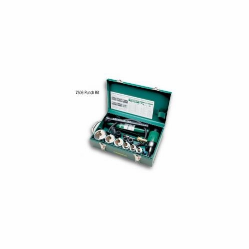 Greenlee 7506 Punch Set Hyd Knockout (7506) Sc 50303856/783310303855