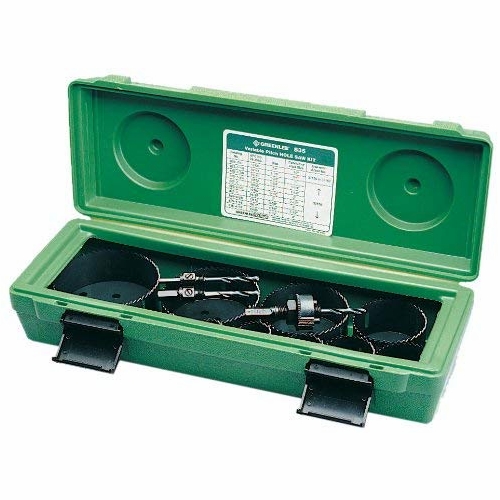 GREENLEE 835 HOLESAW KIT 50275380/783310275381