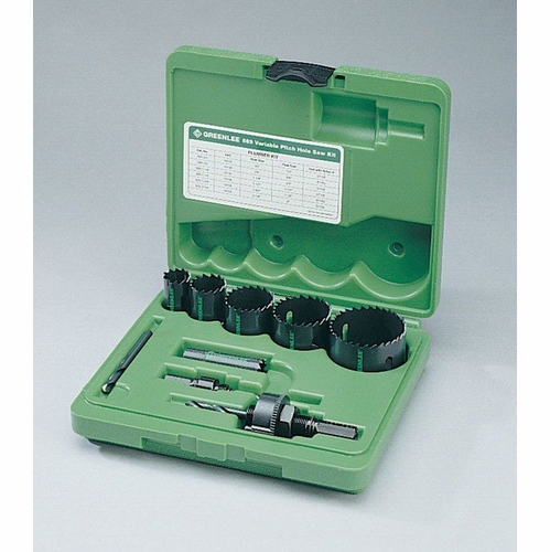 GREENLEE 889 HOLESAW KIT PLUMBERS (889) 50034782/783310034780
