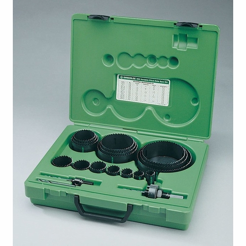 GREENLEE 890 HOLESAW KIT INDUSTRIAL MAINT (890) 50034790/783310034797