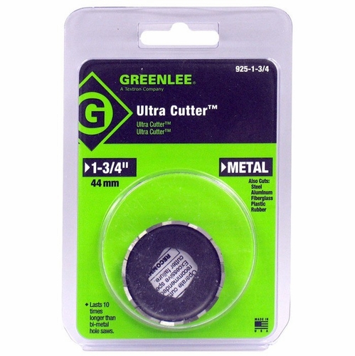 Greenlee 925-1-3/4 Cutter Pkg Hss 1.750 Inch 50101609/783310101604