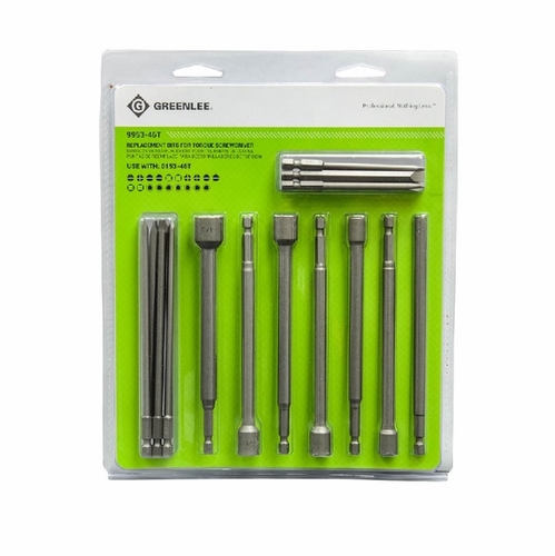 Greenlee  9953-46T Rplcmt Bit Kit Torque Driver 52084777 / 783310083597