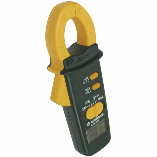 GREENLEE CM-330 CLAMPMETER 400A AC (CM-330) 50118650/783310118657