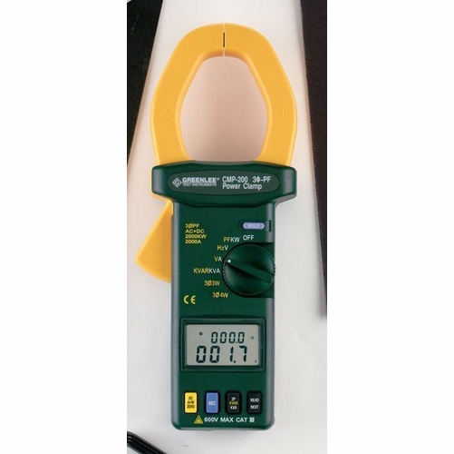 Greenlee Cmp-200-C Clamp Meter-Trms 2000A Pwr Ft Calib 50076353/783310076353 New